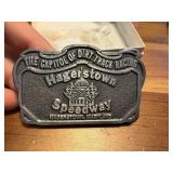 HAGERSTOWN SPEEDWAY belt buckle