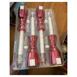 set of 4 new battery operated window candles