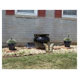 3 Large Flower Pots