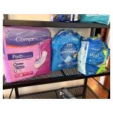 maxi pads,underpants, 12 hour pads for women