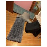 extra long bolster pillow 56', 2 back support