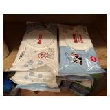 6 pk huggies wipes 32ct@ new sealed