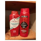 2 old spice body washes 18 & 24oz , feel full