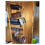 lot of reading glasses, sunglasses & cases