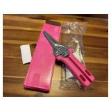NEW plant pruners, pink