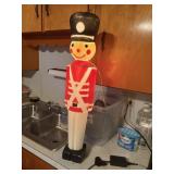 SOLDIER blow mold works lights 30' tall