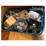 tote / lid christmas set of string lights, new set