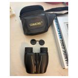 simmon's binoculars with case  livingroom