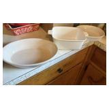 3 casseroles - 2 cornign & 1 phaltzgraff kitchen