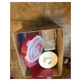 salad spinner works, 4 storage containers, cutting