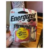 6 energizer AA batteries exp 2031