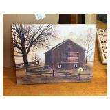 NEW stretch canvas FLAG BARN 12' x 16'