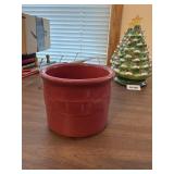 longaberger small crock 4' tall livingroom