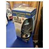 old brooklyn style lantern with led lights