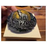 ARIZONA belt buckle made in usa by ARROYO GRAND