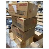 4 boxes folgers 42ct@ vacuum packs, exp 2/22