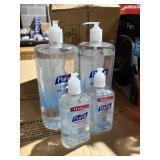 (2) 50oz & (2) 12oz Purell hand sanitizers