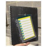meeting notes spiral notebook hardcover