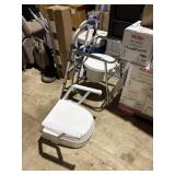 walker, potty chair, seat for over toilet ,