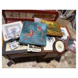 wall decor, 11 pieces, various hand painted