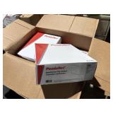 6 boxes 100ct@ file folders 1/3 tab, manila