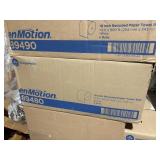6 rolls enmotion paper towels brown 10'x800ft