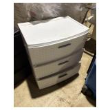 3 drawer sterilite container, white