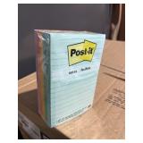 5 Post-it note pads 4'x6'