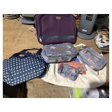tote bag, matching bag with cosmetic bag & purse,