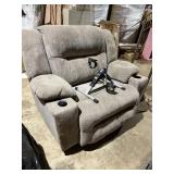 xtra wide recliner with cup holder