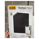 4 carbon filters for air purifier, AERAMAX brand