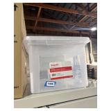 staples file box , letter or legal size with lid