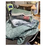 couch cover, chair cover, sherpa & fleece blankets