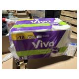 6 rolls viva signature cloth paper towels