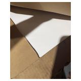 50 sheets 22x58 white poster board