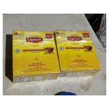 2 boxes lipton ice tea bags, 100ct@ exp 7/26