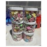 6 jars approx 28pc@ taffy exp 10/25