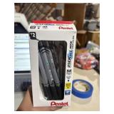 9 Pentel EnerGel Pens Black