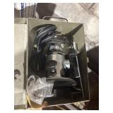 Power craft router in metal box