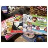 5 Cookbooks & 2 novels