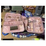 TRIFORCE carry on with cosmetic organizer