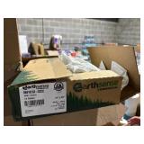 apx 150 white 13 gallon trash bags open box