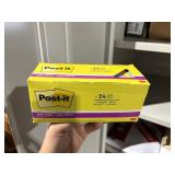 24 Post-It super stickey notes