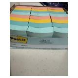 24 Post-it mini pads 1 3/8' x 1 7/8'