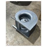 Squirrel cage fan wired for 220V