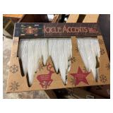 icicle accents from miller's christmas LIGHTS