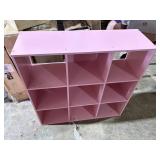 cubie shelf pink wood 36'x12'x36'tall