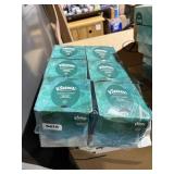 6 boxes kleenex sq bx tissues