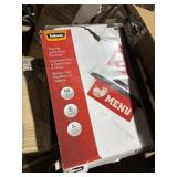 thermal laminating pouches, 100ct, 5mil thick