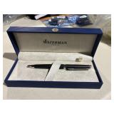 waterman paris fancy ball point pen blue ink